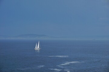 Obraz premium sailboat on the sea