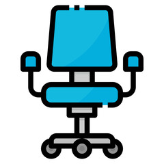 chair line icon