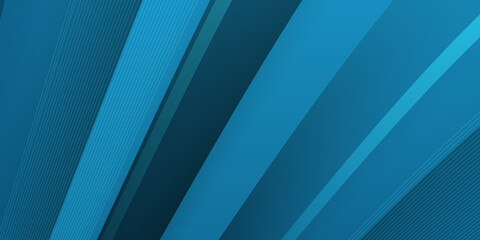 Obraz premium Vector dark green abstract, science, futuristic, energy technology concept. Digital image of light rays, stripes lines with blue light, speed and motion blur over dark blue background 