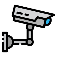 cctv line icon