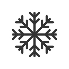 Snow outline icon.