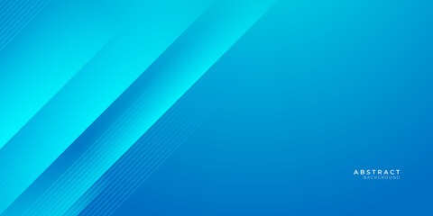 Blue abstraction background with shiny light. Color gradient background of blue. Abstract modern trendy vector soft color gradient background with light effect for natural sky or ocean water marine © Salman