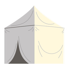white large tent