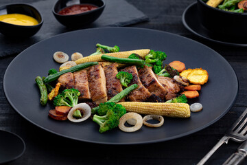 Pan Grilled Chicken Breast