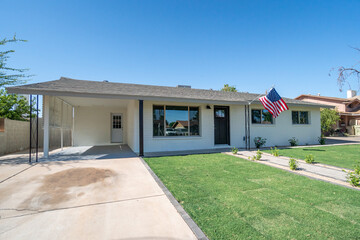 Fototapeta premium Remodeled home in Phoenix