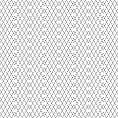 Fototapeta premium Geometric triangles ornament. Vector seamless lines make diagonal pattern.