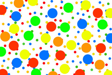 seamless background with balloons