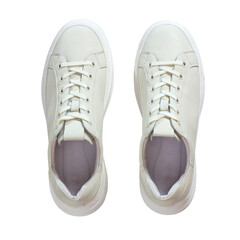 White modern shoes