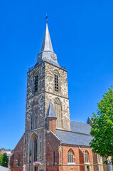 Fototapeta na wymiar Historische Kirche in Winterswijk in den Niederlanden