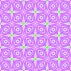 Geometric vector pattern with purple and green gradient. simple ornament for wallpapers and backgrounds.
