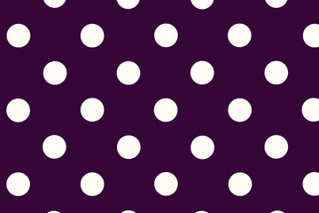 seamless pattern, seamless background,  plum polka dot background © annakolesnicova