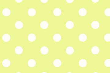yellow background, yellow background with white polka dots,