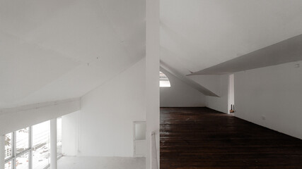 empty room with window