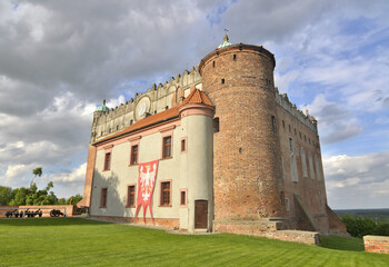 Gotycko-renesansowy Zamek w Golubiu-Dobrzyniu, Polska. - obrazy, fototapety, plakaty