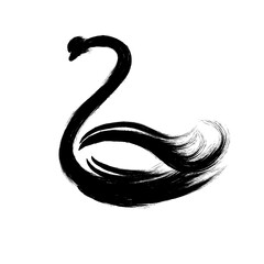 Vector of ink splashes.	