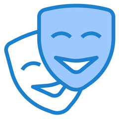 Actor blue style icon