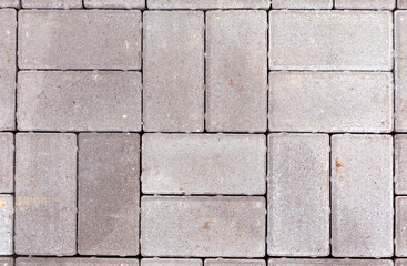Gray stone paving slabs background