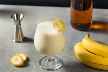 Boozy Refreshing Frozen Banana Daiquiri