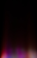 Abstract defocused lights on dark background