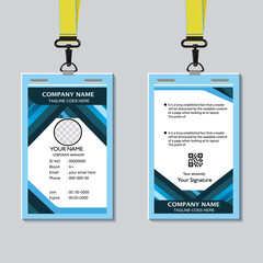 Creative Id Card Design Template 