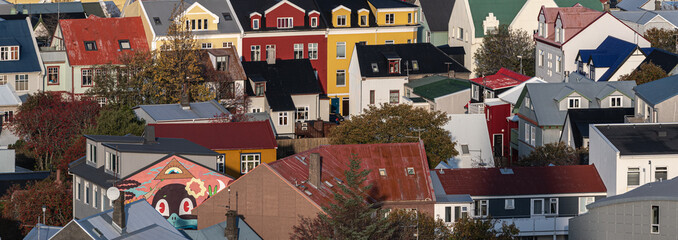 Reykjavik rooftops