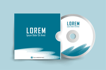 Cd cover design template. Cd cover design template. Luxury, Modern, Elegant, Professional Minimalist Business Cd cover with disk label design. Vector illustration