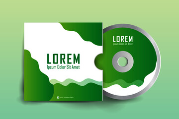 Cd cover design template. Cd cover design template. Luxury, Modern, Elegant, Professional Minimalist Business Cd cover with disk label design. Vector illustration