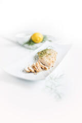 Fresh Lemon Dill Chicken with Tzatziki