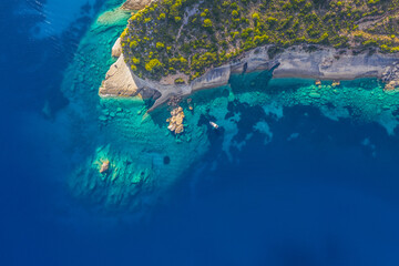 Luftaufnahme Küste von Zakynthos