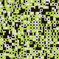 Abstract Geometric Pattern generative computational art illustration