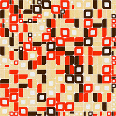 Abstract Geometric Pattern generative computational art illustration