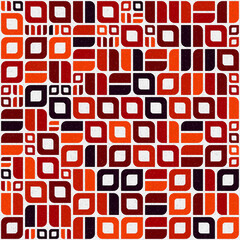 Abstract Geometric Pattern generative computational art illustration