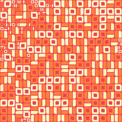 Abstract Geometric Pattern generative computational art illustration