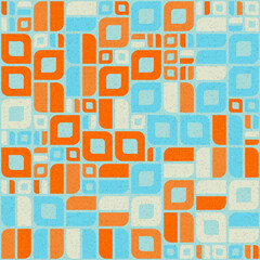 Abstract Geometric Pattern generative computational art illustration