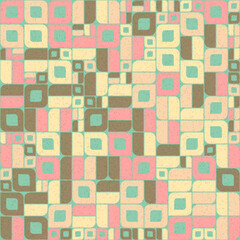 Abstract Geometric Pattern generative computational art illustration