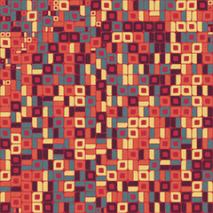 Abstract Geometric Pattern generative computational art illustration