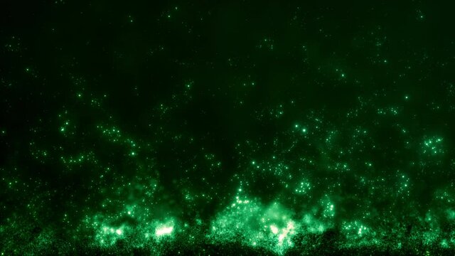 Microbial Biofuel production in macroscopic view. 3D animation of illuminated solar-to-fuel algae conversion by engineered cyanobacterium, algal bacteria as innovative and future renewable energy.