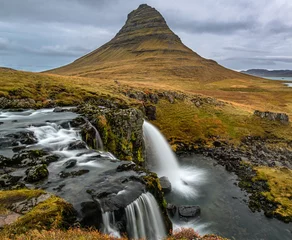 Wall murals Kirkjufell Kirkjufell landscape