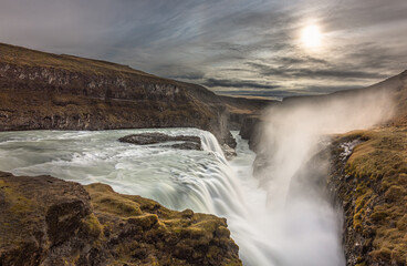 Gullfoss waterfall