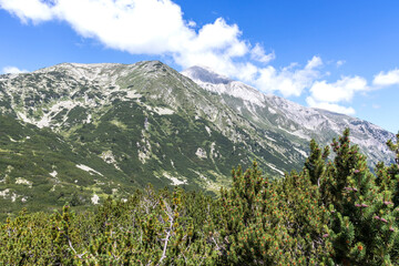 Landscape of Pirin Mountain near Vihren hut, Bulgaria