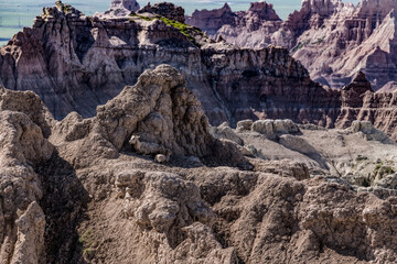 Mountain Goats blending into the environment.