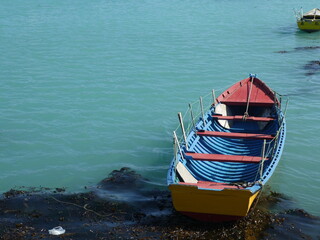 Obraz premium boat on the sea