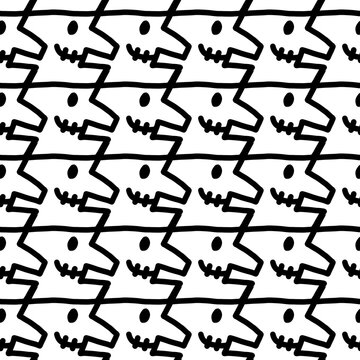 black and white fo abstract background