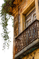 Janela de prédio do Centro Histórico de São Luis, MA.