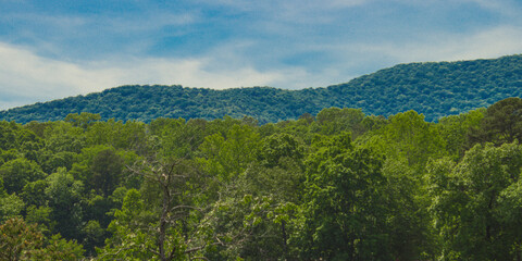 Fototapeta na wymiar panorama of the mountains