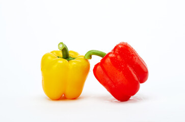 신선하고 건강에 좋은 파프리카