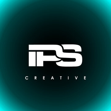 IPS Letter Initial Logo Design Template Vector Illustration