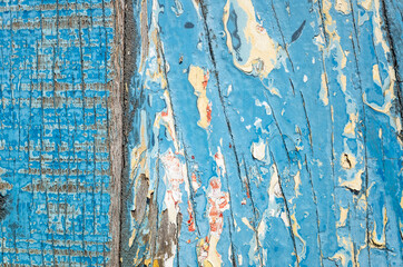 weathered wood planks