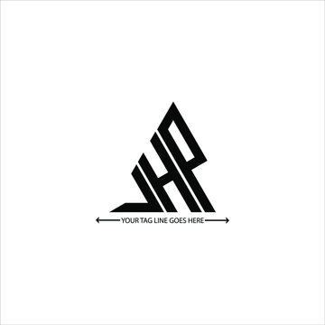 J H P letter logo creative design. J H P unique design