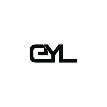 eyl letter original monogram logo design